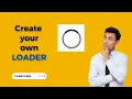 Make your custom loader html css web dev tutorial 2024 tutorial