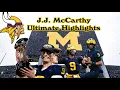 J J McCarthy Michigan Career Highlights