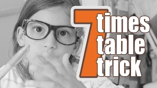 7 Times Table Trick The Quick Brown Fox