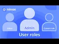 User Roles Intermediate Ninox Tutorials