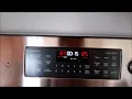 GE 30 Free-Standing Electric Double Oven Range Model JBS86SPSS stove how to use buttons timers