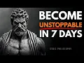 Become UNSTOPPABLE in 7 Days 5 Simple Habits Stoicism Motivation 2026 Stoicism