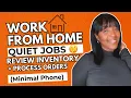 Quiet Remote Jobs Minimal Phone - Review Inventory More Work From Home Jobs 2026