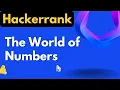 The World of Numbers Hackerrank Solution Linux Shell Solutions realNameHidden