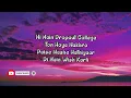 College Dropout (Lyrics) - Jerry ft. Bohemia | Latest Punjabi Song 2025