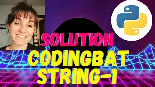CodingBat Python String-1 Solution