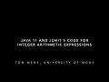 Java Calculator - part 2