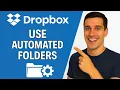 How to Use Dropbox Automated Folders to Perform Tasks on Your Files EASY METHOD