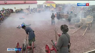 В Омске по случаю Дня народного единства стреляли пушки