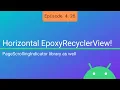 Horizontal EpoxyRecyclerView