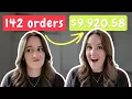 I changed 2 things in my Etsy shop and my sales DOUBLED