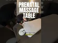 Our prenatal massage tables give expecting moms the ultimate comfort when visiting us