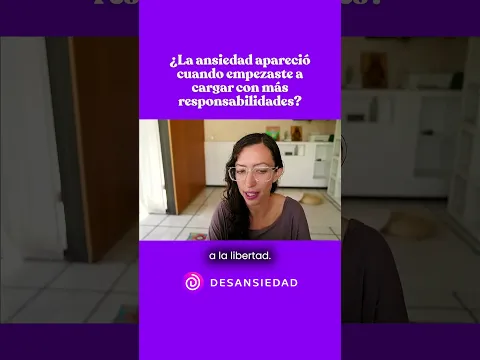 🤍 ¿La ansiedad apareció cuando empezaste a cargar con más responsabilidades?  #ansiedad #psicologia