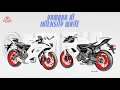 supersport 2 cylinder 2023 Yamaha R7 Intensity White
