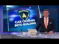 MFD Car crashes into building near downtown Madison