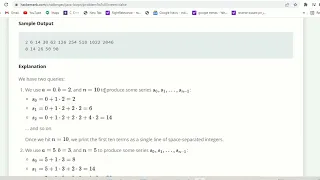 Java Loops II HackerRank Code Code with all Test Case Pass For Loop