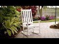 Introducing the TREX Cape Cod Porch Rocking Chair - Available on www OutdoorFurniturePlus com