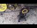 John Deere model 31 tiller belt routing