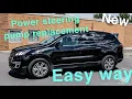 2011-2017 Chevy 3 6 traverse power steering pump replacement leak the easy way