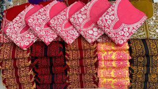 দেশীয় হাতের কাজের নতুন থ্রিপিস কিনুন সবচেয়ে কমদামে | Hand work three piece collection 2026
