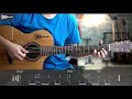 "Awesomeguitar" วิธีเล่นคอร์ด : ลาลาลอย (100%) - THE TOYS  LEVEL ★ ☆ ☆ ☆ ☆