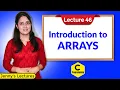 C - 46 Arrays in C