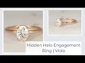 Rosados Box Viola Engagement Ring