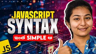 Javascript Syntax in Telugu
