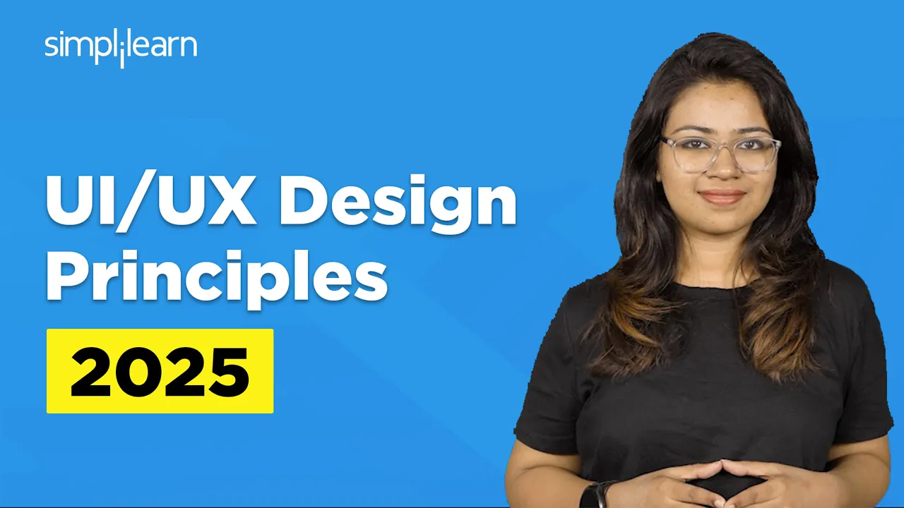 UI/UX Design Principles 2026 | UI UX Design Process | How To Become UI/UX Designer | Simplilearn