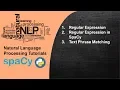 NLP Tutorial 5 - Rule Based Text Phrase Extraction and Matching using SpaCy in NLP