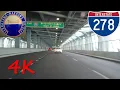 Verrazzano-Narrows Bridge eastbound Lower Level 4K