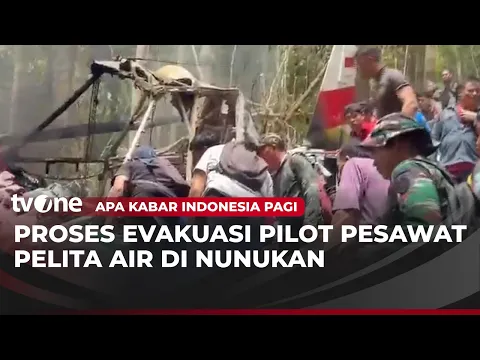 TNI AD Berhasil Evakuasi Jasad Pilot Pesawat Pelita Air di Area Hutan