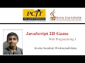 JavaScript 2D Game Sandeep Wickramathilaka