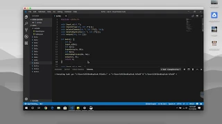 Test task auto compile and run program in Visual Studio Code Windows