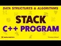 Stack Data Structure in C Programming using arrays All Stack Operations Part - 2