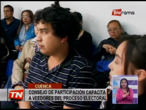 Consejo de Participación capacita a veedores del proceso electoral