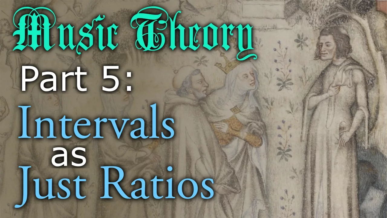 Music Theory: Intervals as Ratios (Just Intonation)