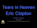 Eric Clapton - Tears In Heaven (Karaoke Version)