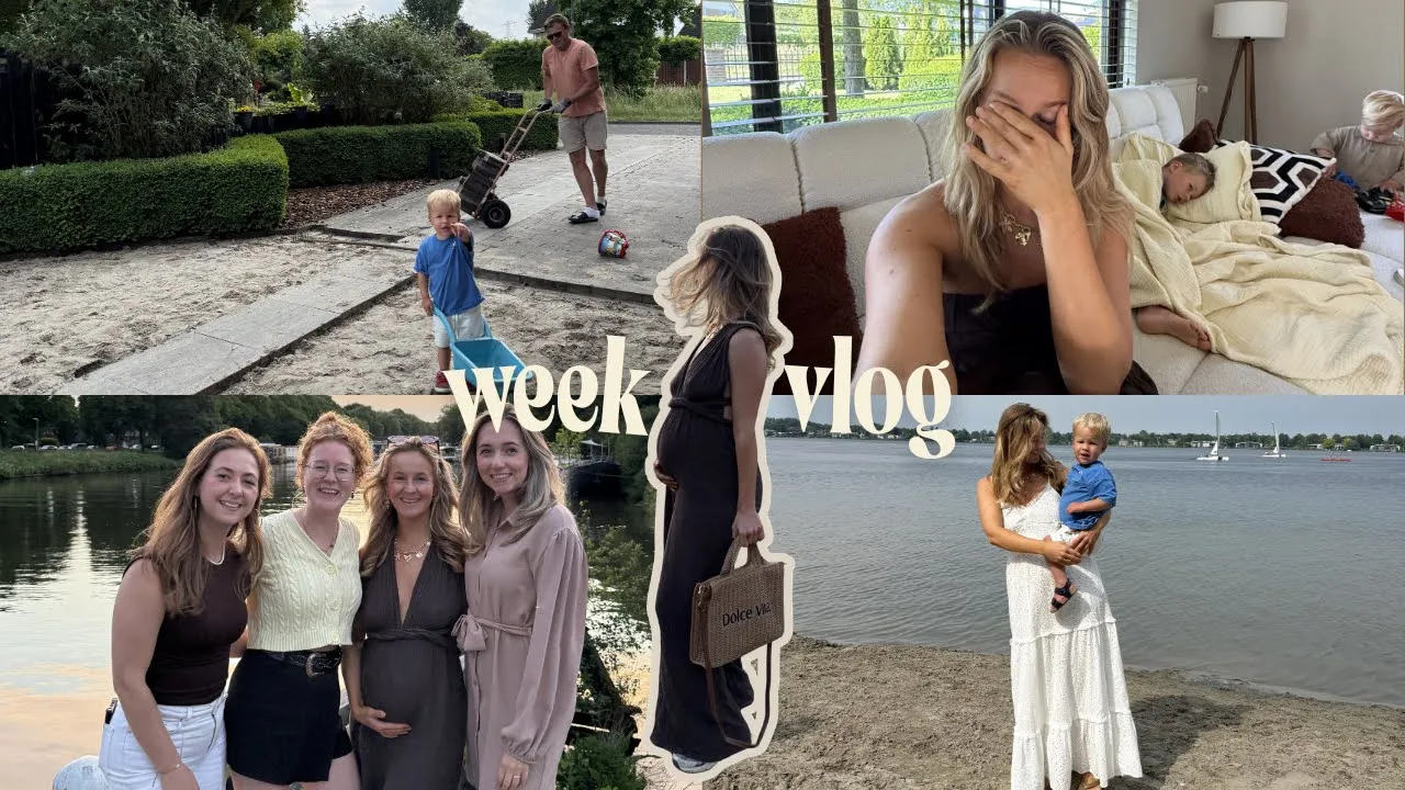 Tuin Verbouwing, Het gaat niet goed met Levv & Hotpot met vriendinnen | Weekvlog✨