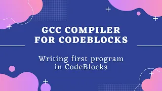 Environment Error problem in CodeBlocks GCC Compiler for CodeBlocks and write first C program