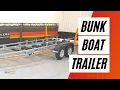 SBS Bunk Support Boat Trailer