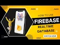 Basic Of Firebase Realtime Database React Native With Firebase Tutorial In Hindi