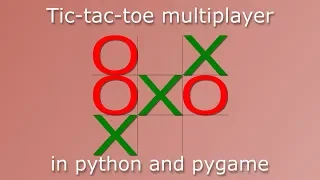 Tic-tac-toe multiplayer in pygame - 05
