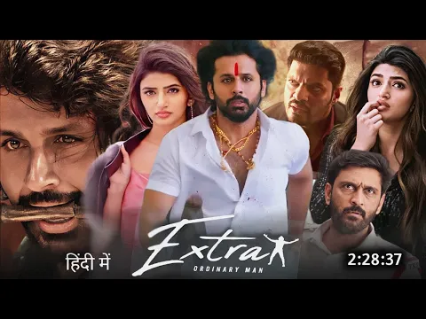 Download MP3 Extra Ordinary Man new 2024 released full hindi dubbed action movie Nithin new blockbuster movie