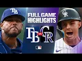 RAYS vs ROCKIES Full Game Highlights August 4 2026 MLB Season