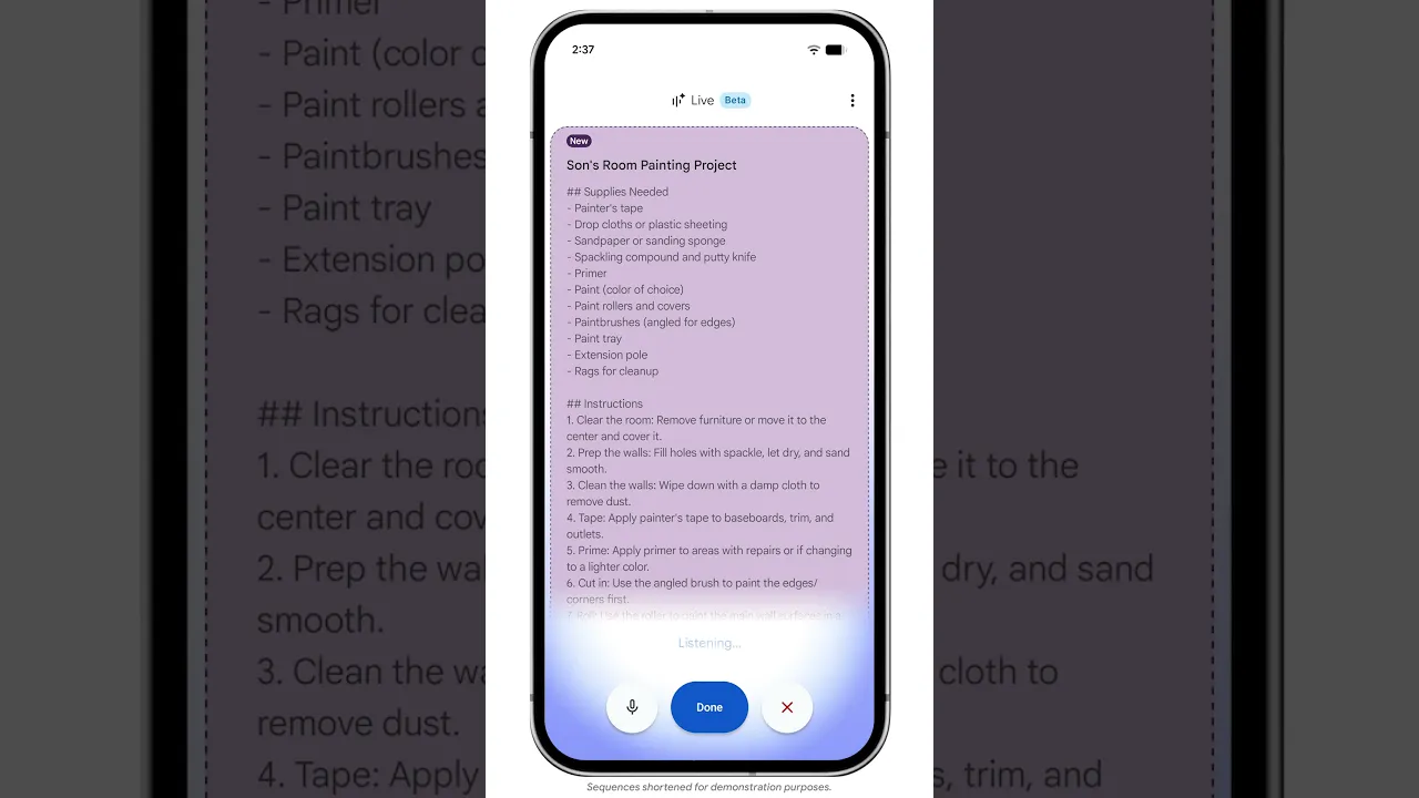 YouTube short: Keep Live: Turb brain dumps into organized notes