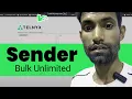 Bulk SMS Sender Using Telnyx API PHP