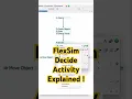 Routing Tokens with the Decide Activity - FlexSim Basics