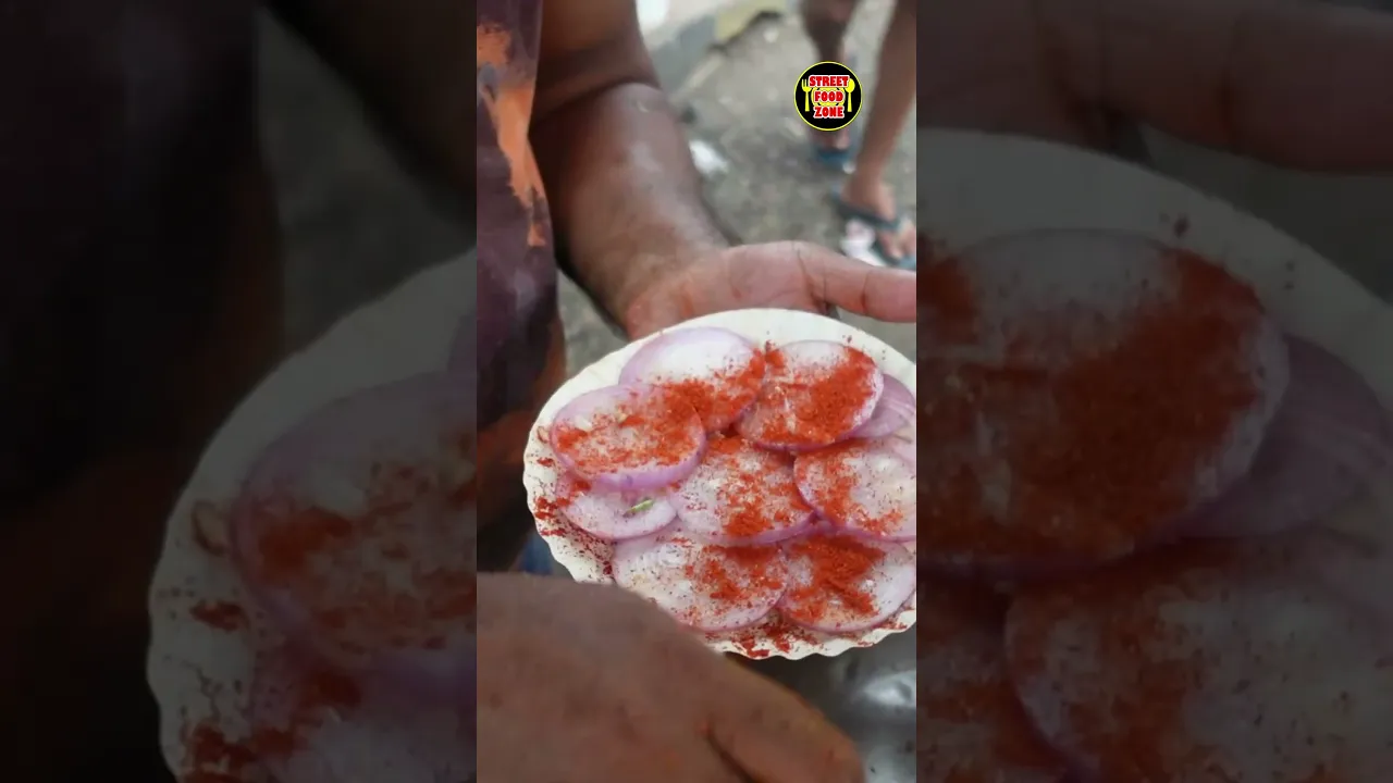 Slice Onion Mixture #shorts #indianstreetfood #streetfood