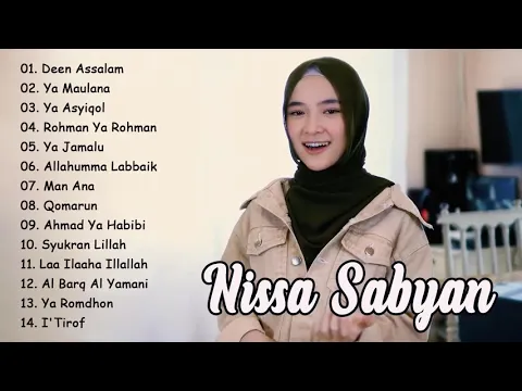 Download MP3 Nissa Sabyan [ Full Album 2021 ] LAGU SHOLAWAT NABI MERDU TERBARU 2021 Penenang Pikiran